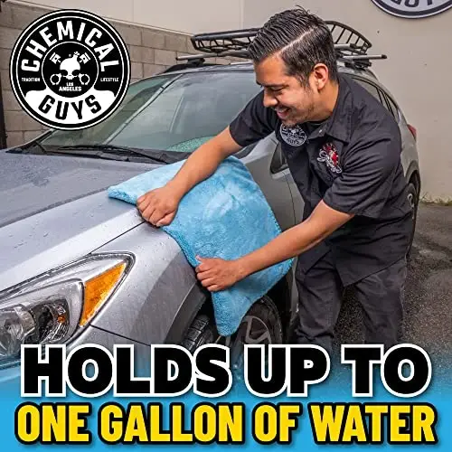 Chemical Guys Woolly Mammoth Microfiber Dryer Towel – 36 x 25 in Ultra Plush Drying Towels 2 Pack for Cars, Trucks, SUVs, RVs and Motorcycles – Super Absorbent Microfiber for Home, Pets and Spills - 6