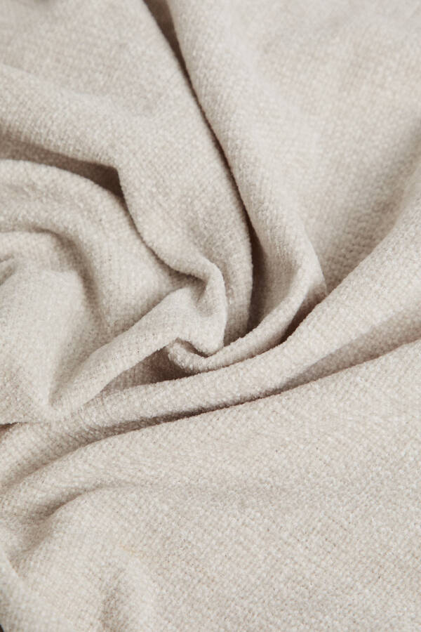 CHENILLE BLANKET - Light Gray - 21