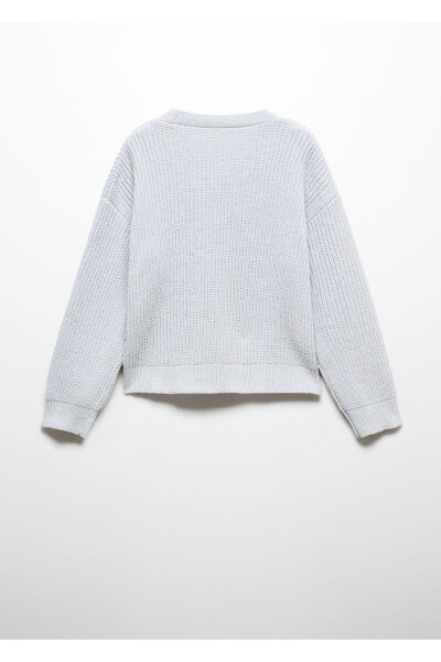 Chenille Knit Cardigan - 4