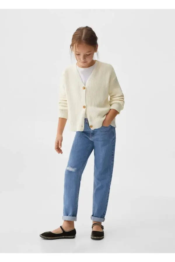 Chenille Knit Cardigan - 2