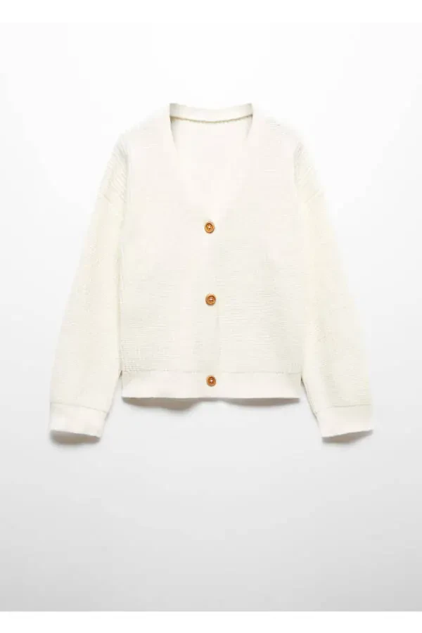 Chenille Knit Cardigan - 3