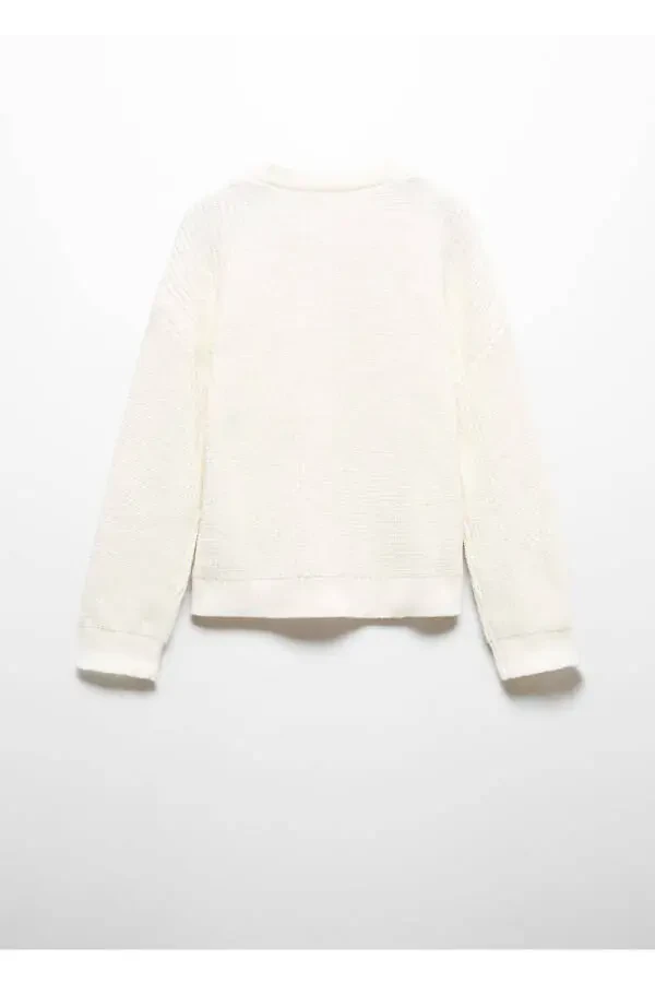 Chenille Knit Cardigan - 4