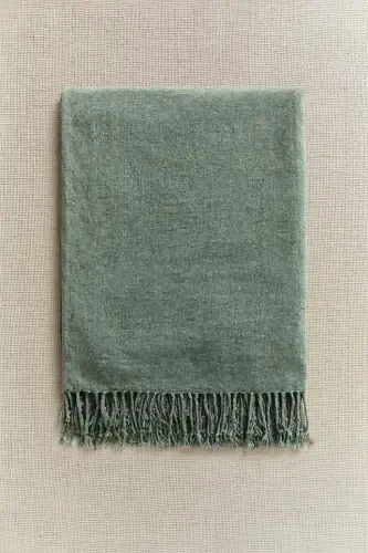 Chenille Pique - Blue green - 8