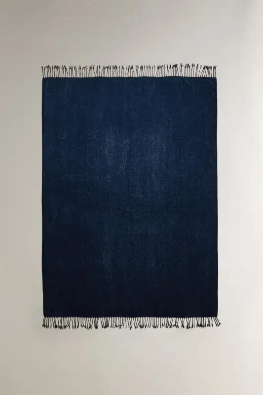 CHENILLE PIQUE-NAVY BLUE - 1