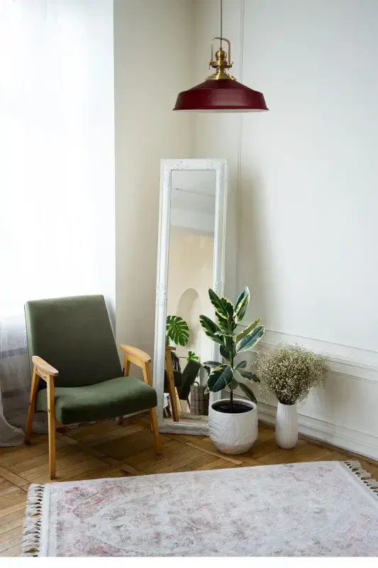 Cherry Rot Noble Single Chandelier Antique Shade Retro Pendant Lamp Restaurant Cafe Living Room Chandeliers-Cherry Rot - 4