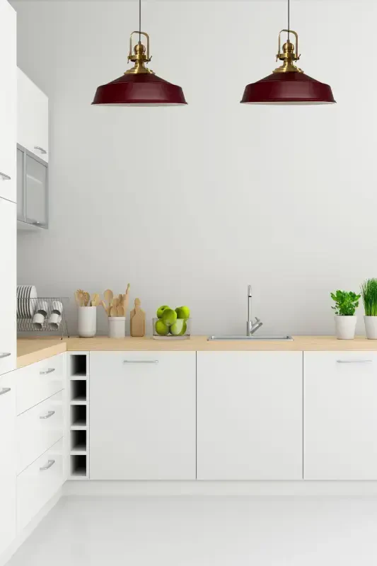 Cherry Rot Noble Single Chandelier Antique Shade Retro Pendant Lamp Restaurant Cafe Living Room Chandeliers-Cherry Rot - 6