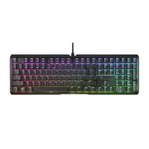 CHERRY XTRFY MX 3.1 Mechanical Wired Gaming Keyboard | New MX2A Switches (Black, MX2A Brown) 