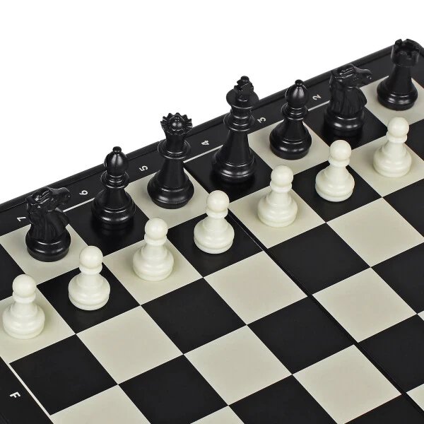Chess Set, Foldable, Travel Friendly Chess , Great for School, Camping, Parties and More - 3