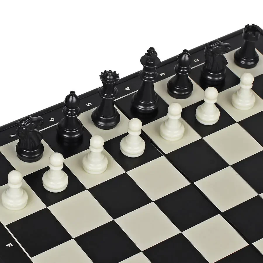 Chess Set, Foldable, Travel Friendly Chess , Great for School, Camping, Parties and More - 3