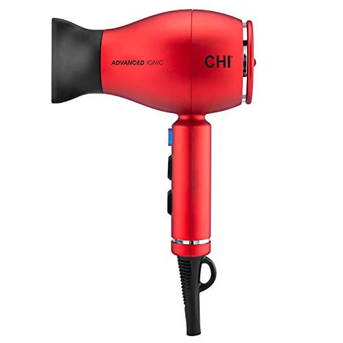 CHI 1875 Series Advanced Ionic Compact Hair Dryer, Blow Dryer For Ultra-Fast Hair Drying, Reduces Frizz & Increases Shine, 3 Heat + 2 Speed Settings, 16 Oz - 1