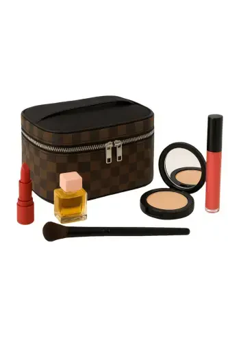 Chic Make-up Bag - Multi-Purpose Makeup Bag Combining Style and Functionality - 5