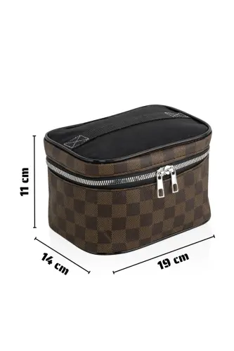 Chic Make-up Bag - Multi-Purpose Makeup Bag Combining Style and Functionality - 4