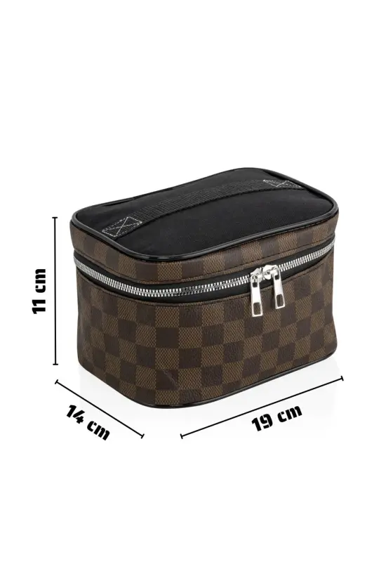 Chic Make-up Bag - Multi-Purpose Makeup Bag Combining Style and Functionality - 4