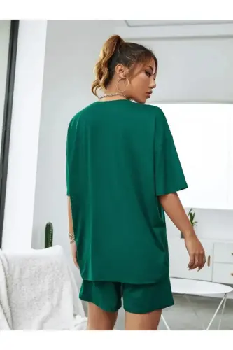 chicago baskılı yeşil takım-yeşilbeyaz - 4