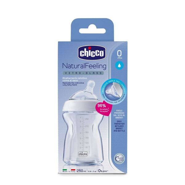 Chicco Natural Feeling Cam Biberon 250 ML 0 Ay+ - 2