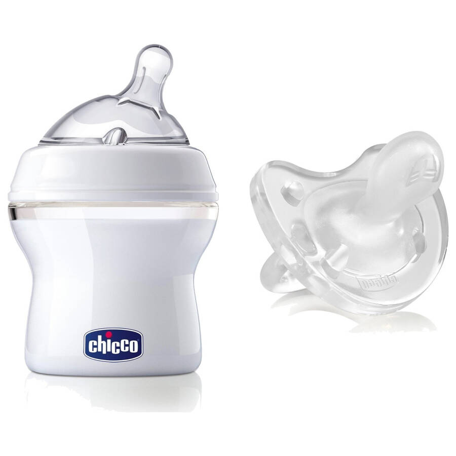 Chicco Natural Feeling Shishasi 150 ml + Physio Soft Silikon Emzik Afzal Paket - 1