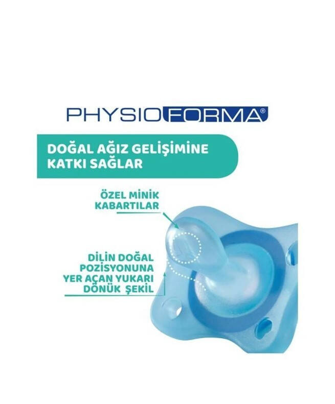 Chicco PhysioForma Mini Soft 2 dona emzik 2-6 oylik o'g'il bolalar uchun - 4