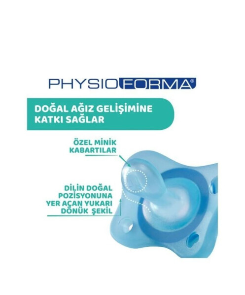 Chicco PhysioForma Mini Soft 2 dona emzik 2-6 oylik o'g'il bolalar uchun - 8