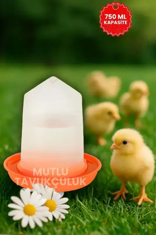 Chick Starter Waterer And Feeder Set 750 ml - 7