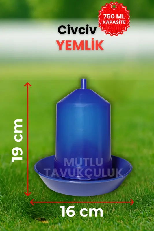 Chick Starter Waterer And Feeder Set 750 ml - 3