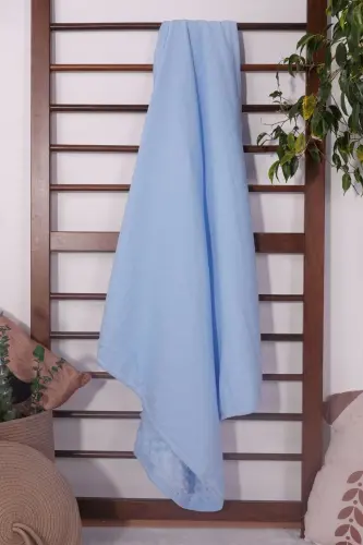 Chickpea Baby Blanket - Blue - 3