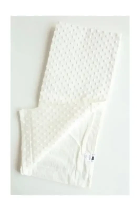 Chickpea Baby Blanket - White - GENEL MARKALAR