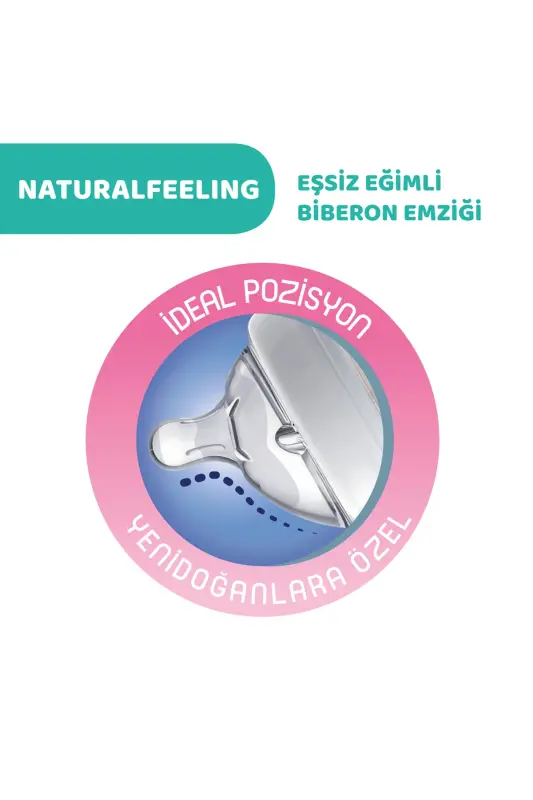Chicoo Naturalfeeling Cam Biberon 0 Ay 250 мл - 4