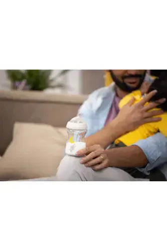 Chicoo Naturalfeeling Glass Baby Bottle 0 Months 250 ml - 5