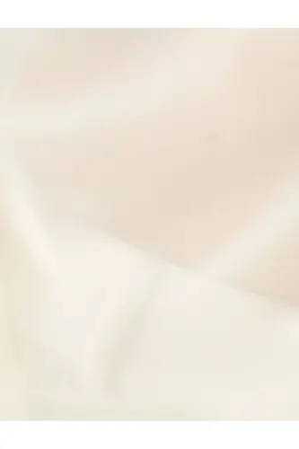 Chiffon Blouse Ruffled V Neck Balloon Sleeve - 6