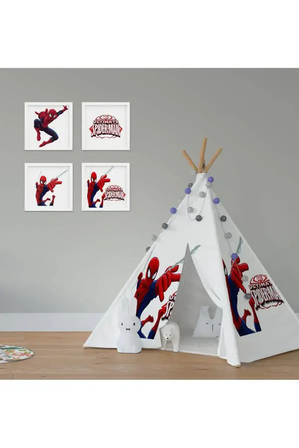Child Baby Room Play Tent Spiderman Spider-Man Marvel - 1