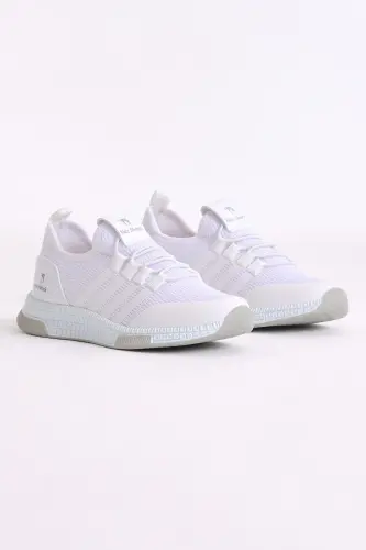 Children Unisex White Sneaker Tbqnt-White 