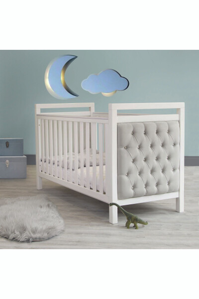 Children's-Baby Room Decorative Cloud and Moon Led Lighting Set - 1