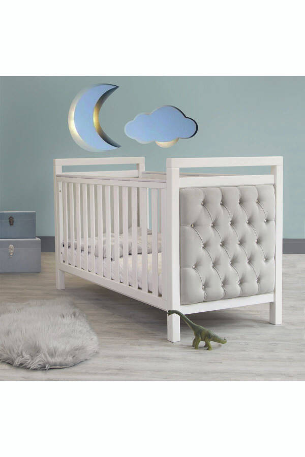 Children's-Baby Room Decorative Cloud and Moon Led Lighting Set - 1