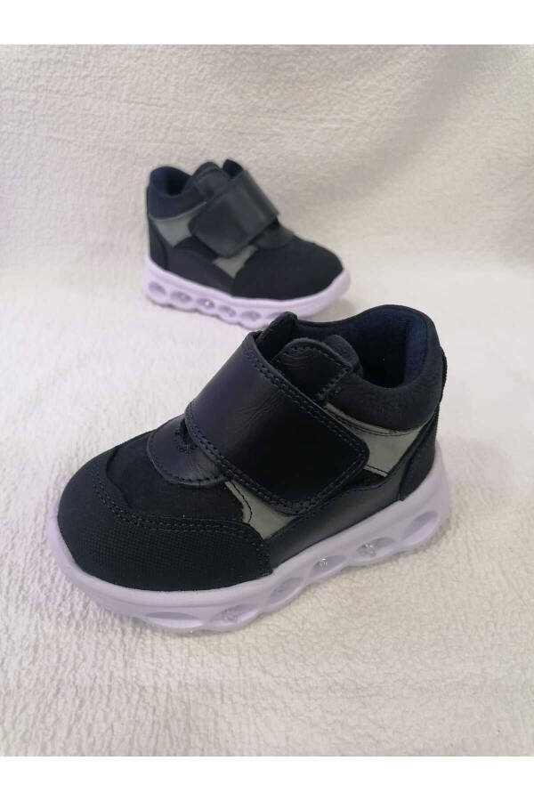 Children's Boots with Shiny Genuine Leather and Orthopedic Sole - 13
