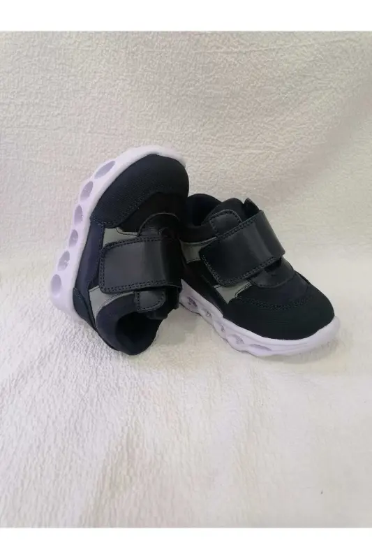 Children's Boots with Shiny Genuine Leather and Orthopedic Sole - ÖZGÜR KIDS