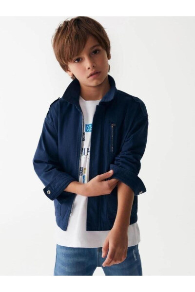 Children's Cotton Seasonal Pocket Jacket - 4