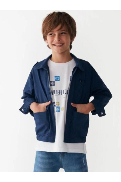 Children's Cotton Seasonal Pocket Jacket - 5