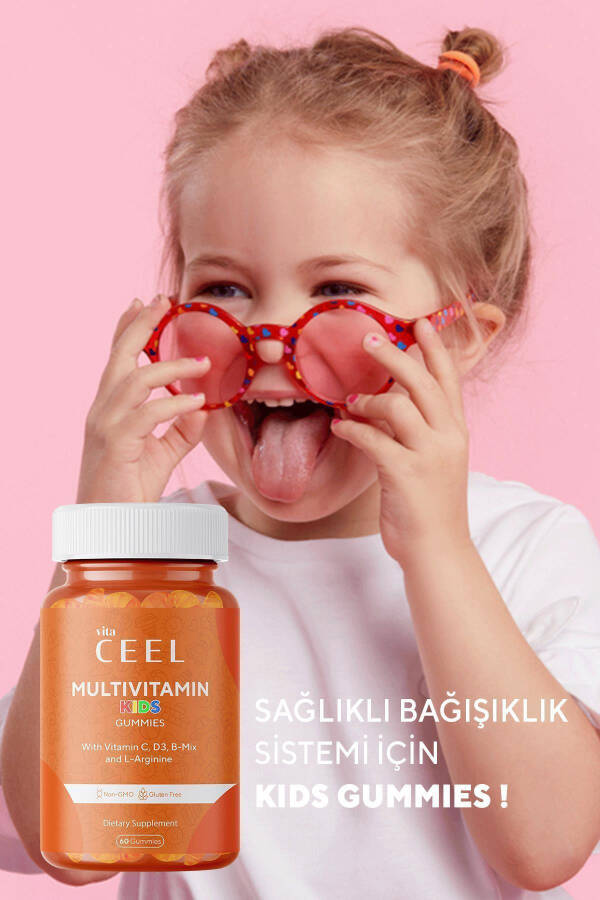 Children's Growth Multivitamin (Vitamin C, D, B Complex, L-arginine) - 13