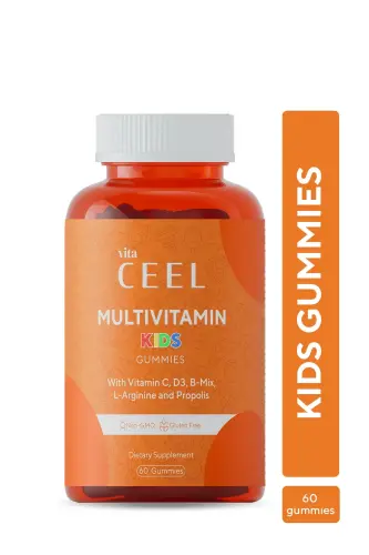 Children's Growth Multivitamin (Vitamin C, D, B Complex, L-arginine) - 1
