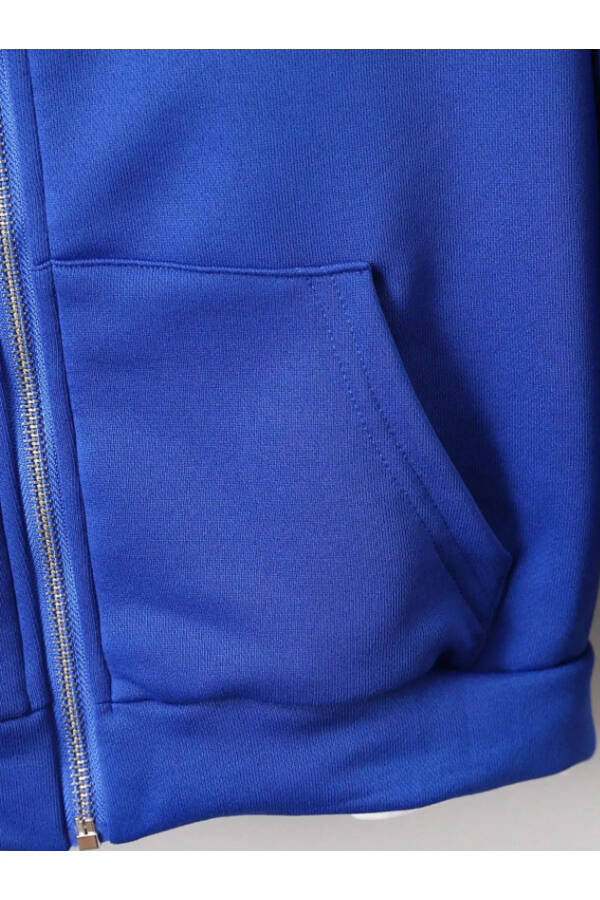 Children's M Printed Zippered Hoodie/Jacket - 3