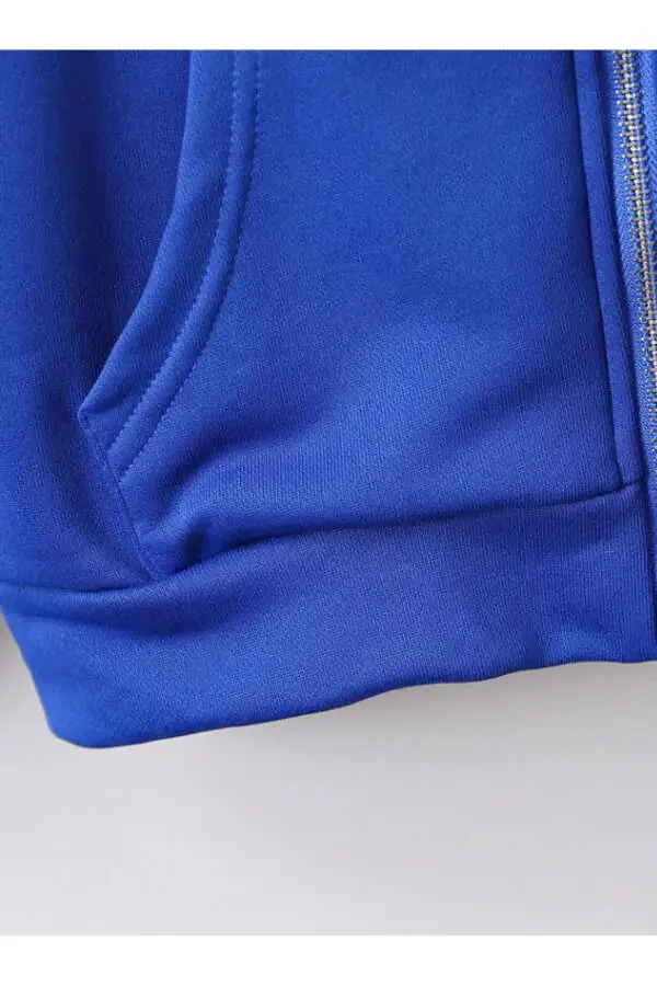 Children's M Printed Zippered Hoodie/Jacket - 2