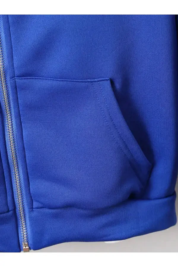 Children's M Printed Zippered Hoodie/Jacket - 3