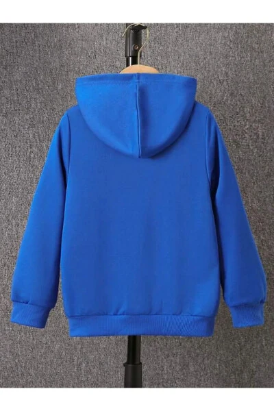 Children's M Printed Zippered Hoodie/Jacket - 4