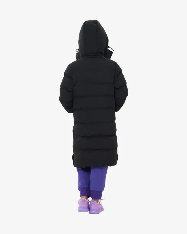 Children's Parka Jacket - BLACK - 6