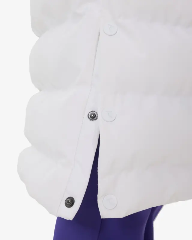 Children's Parka Jacket - WHITE - 8