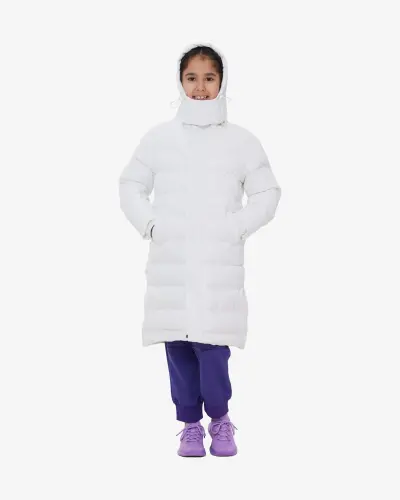 Children's Parka Jacket - WHITE - 4