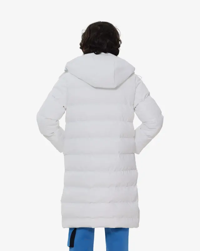 Children's Parka Jacket - WHITE - 3