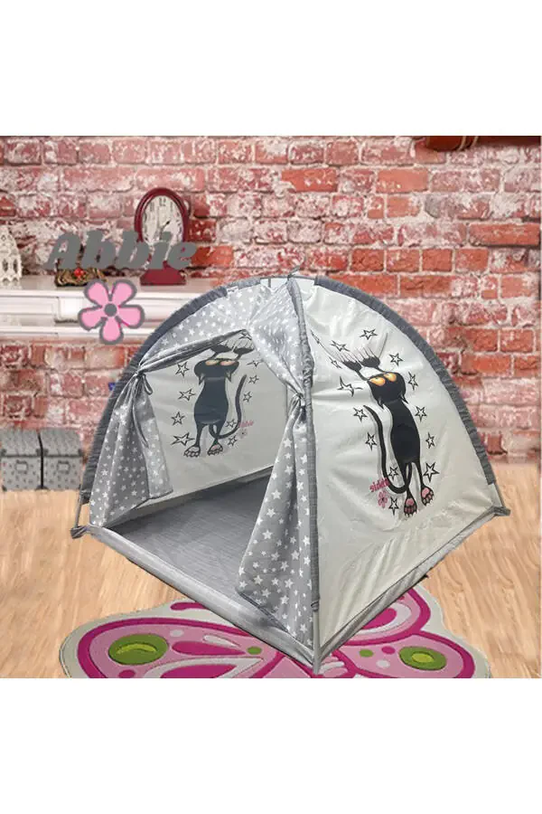 Children's play tent SVM BLACK CAT ECO - 4