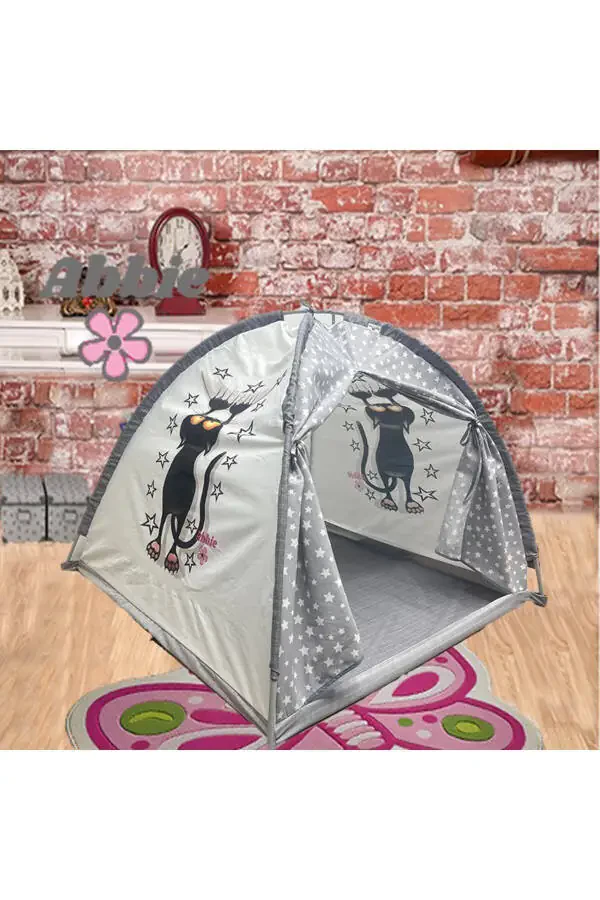 Children's play tent SVM BLACK CAT ECO - 5