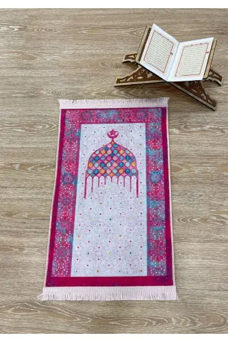 Children's Prayer Mat Pink 